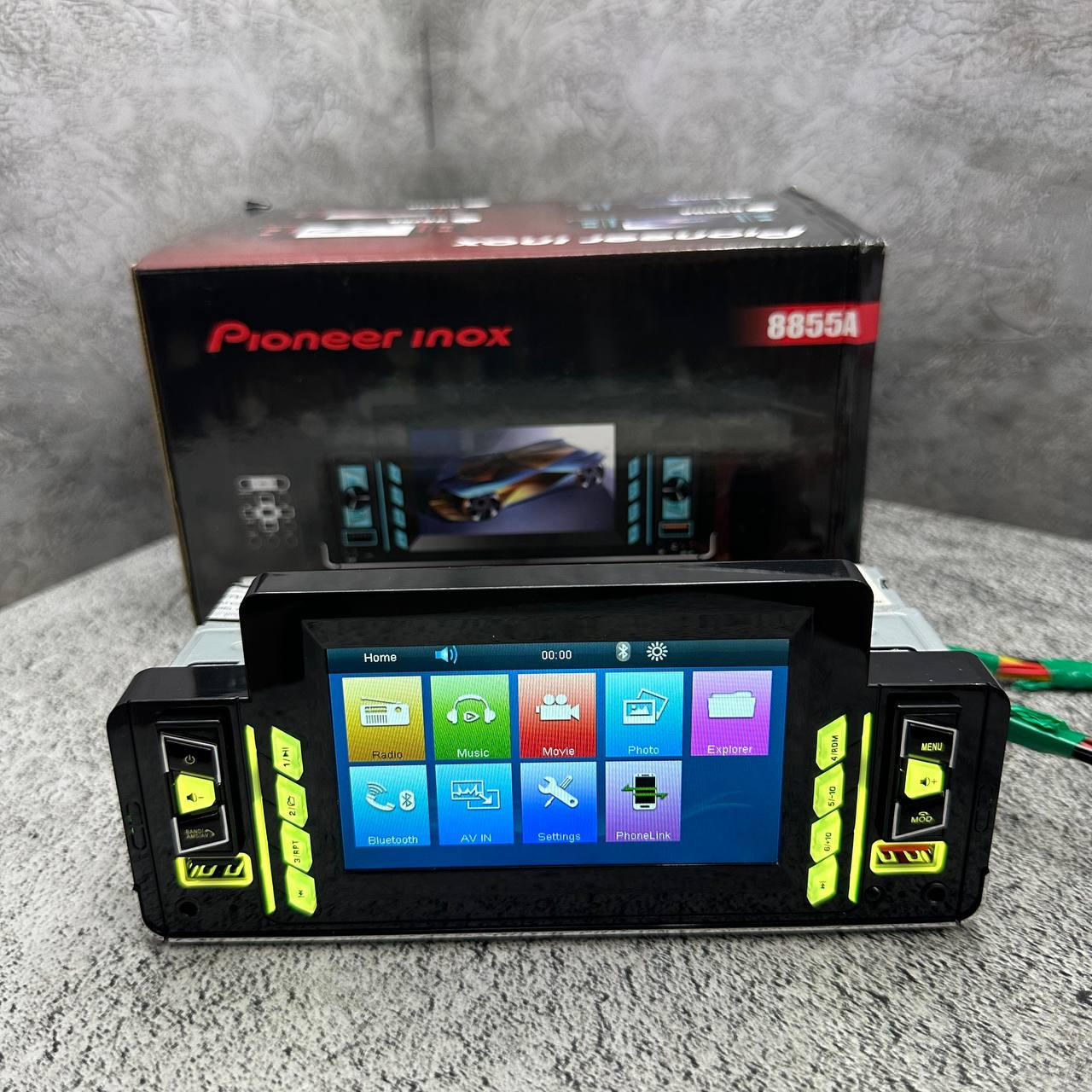 Магнитола 1Din/MP5 от компании Pioneer INOX✅