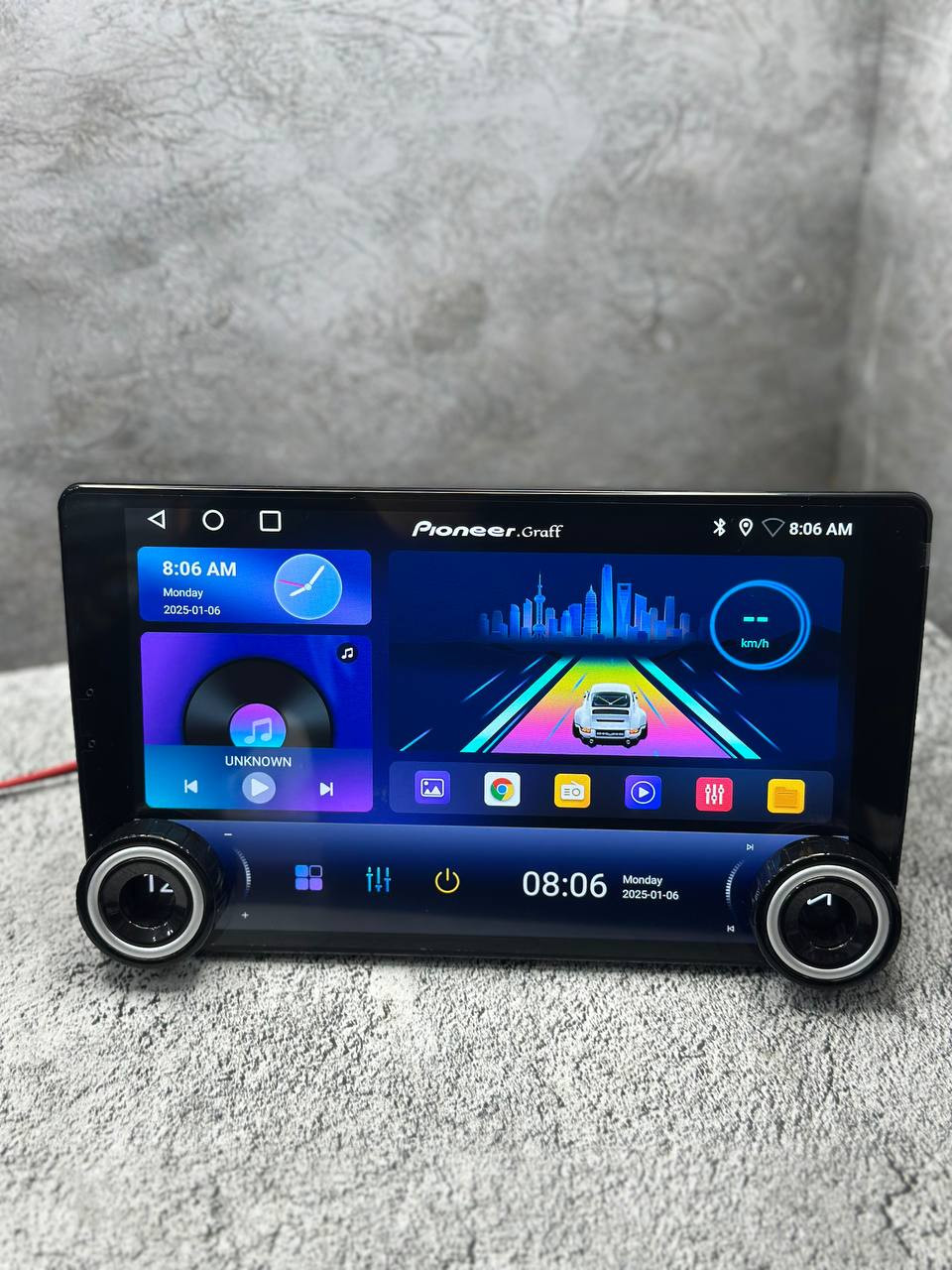 Pioneer v8 graff 9insh