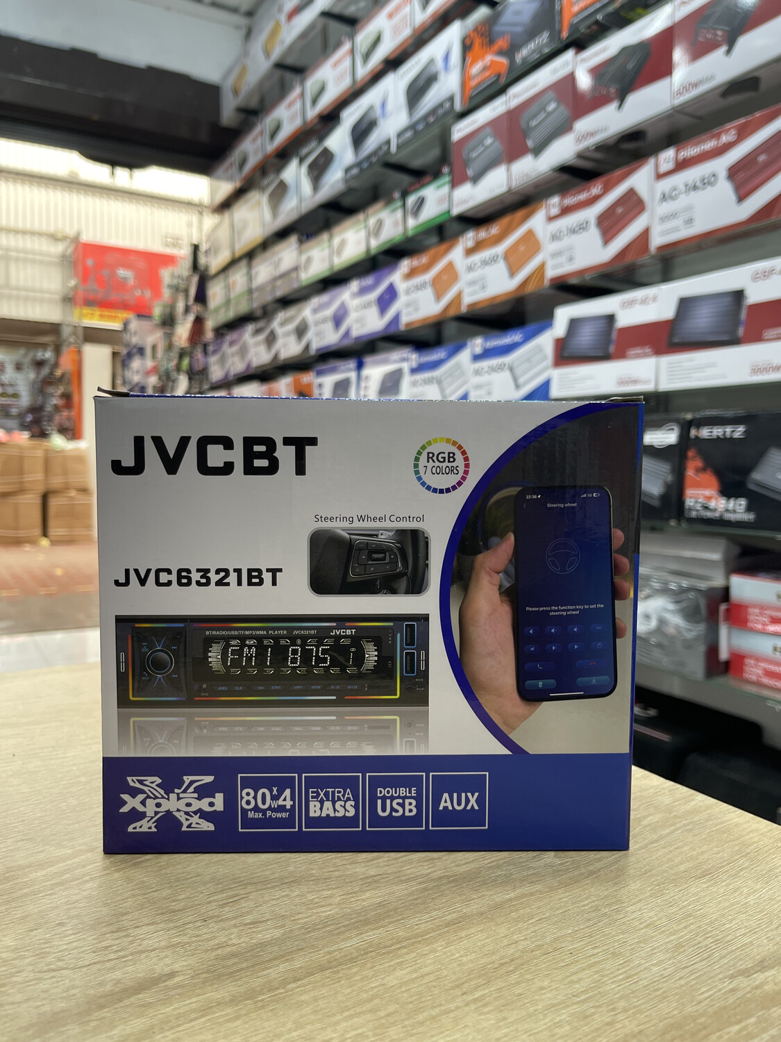JVCBT 6321 1din c Bt