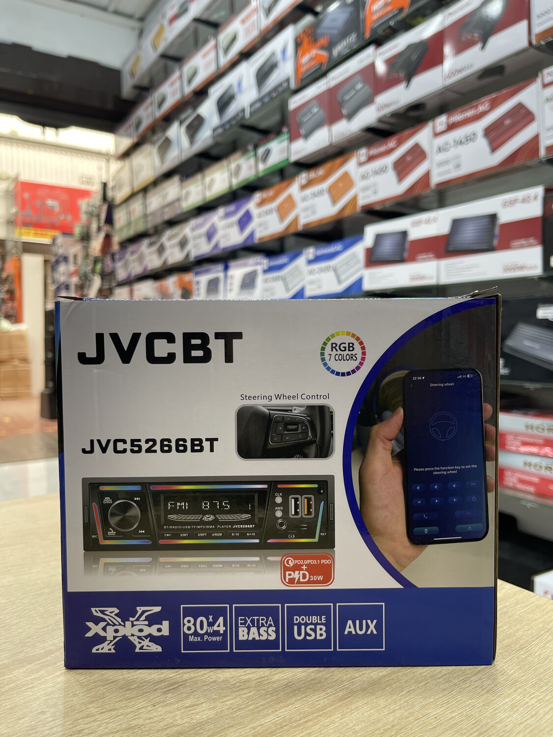 JVCBT 5266 1din c Bt