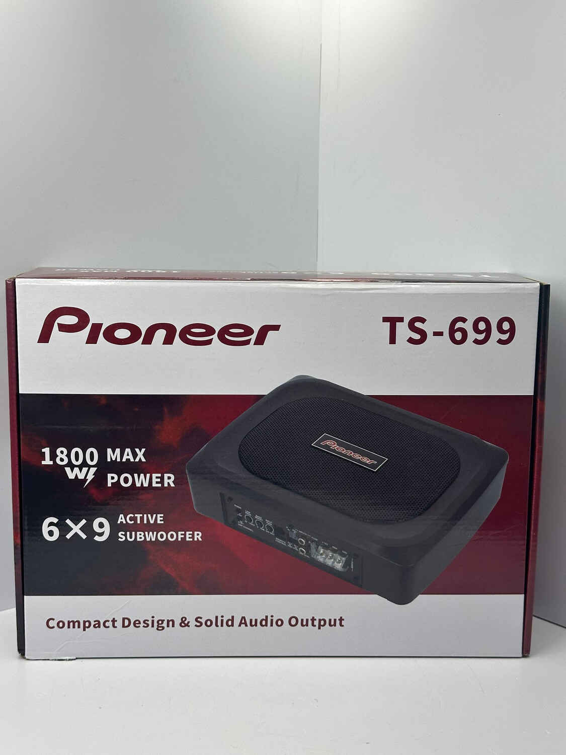Pioneer Ts-699 саббуфер под сиденье