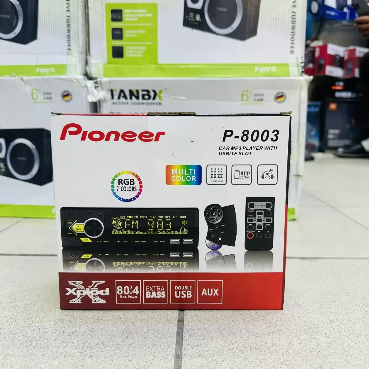 P-8003 Pioneer mp3 80w4