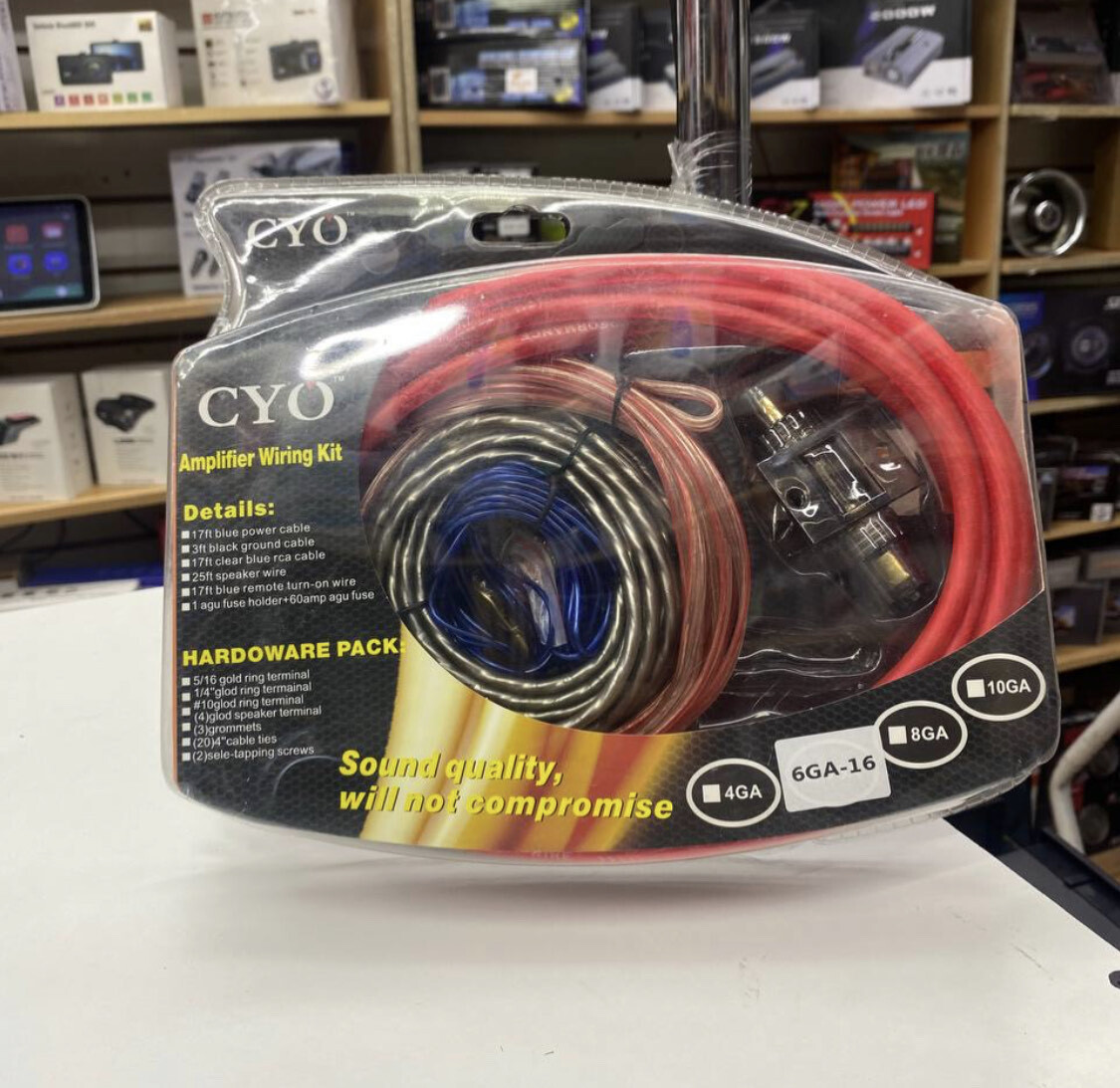 Провода для саба MDK 6GA