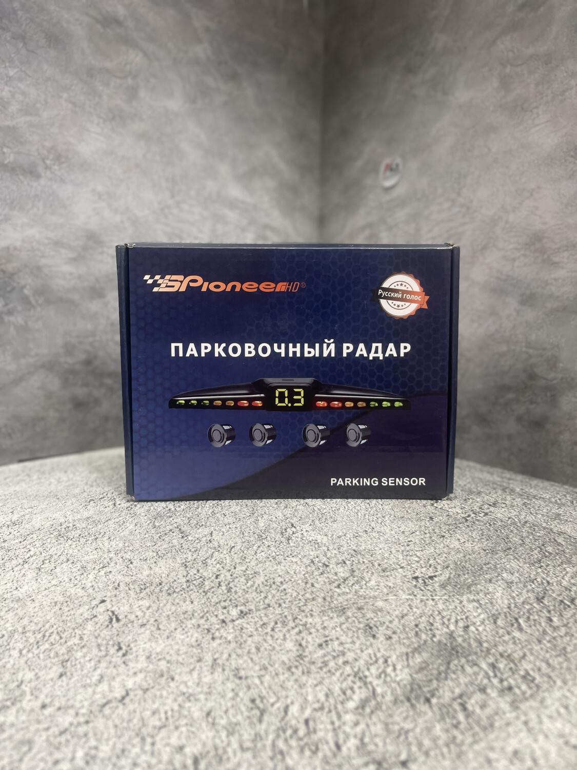 ПАРКОВОЧНЫЙ РАДАР БЕЛЫЙ