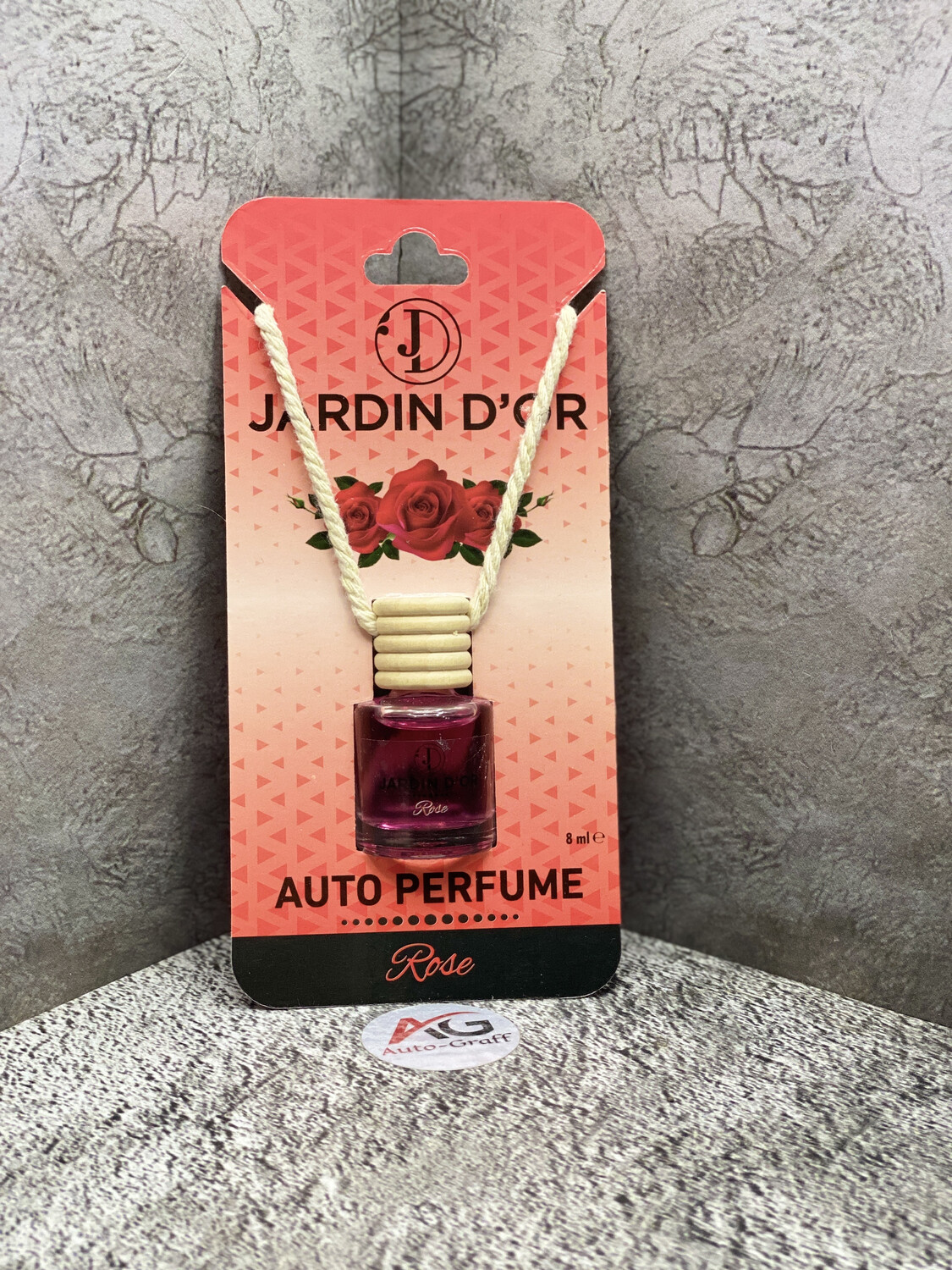 JARDIN AUTO PARFUM 8 ML ROSE