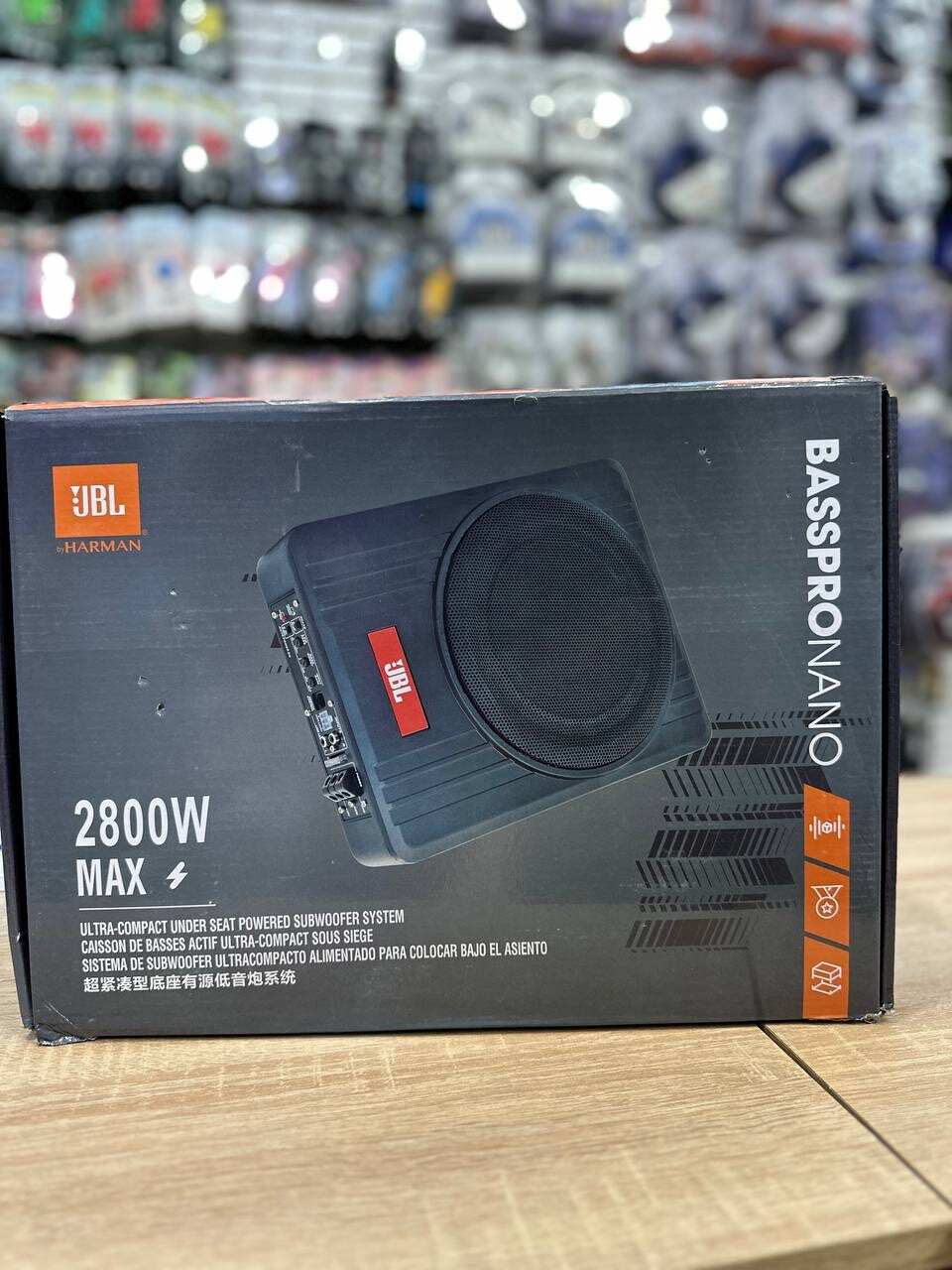сабвуфер подсиденник JBL JB-10D  2800W