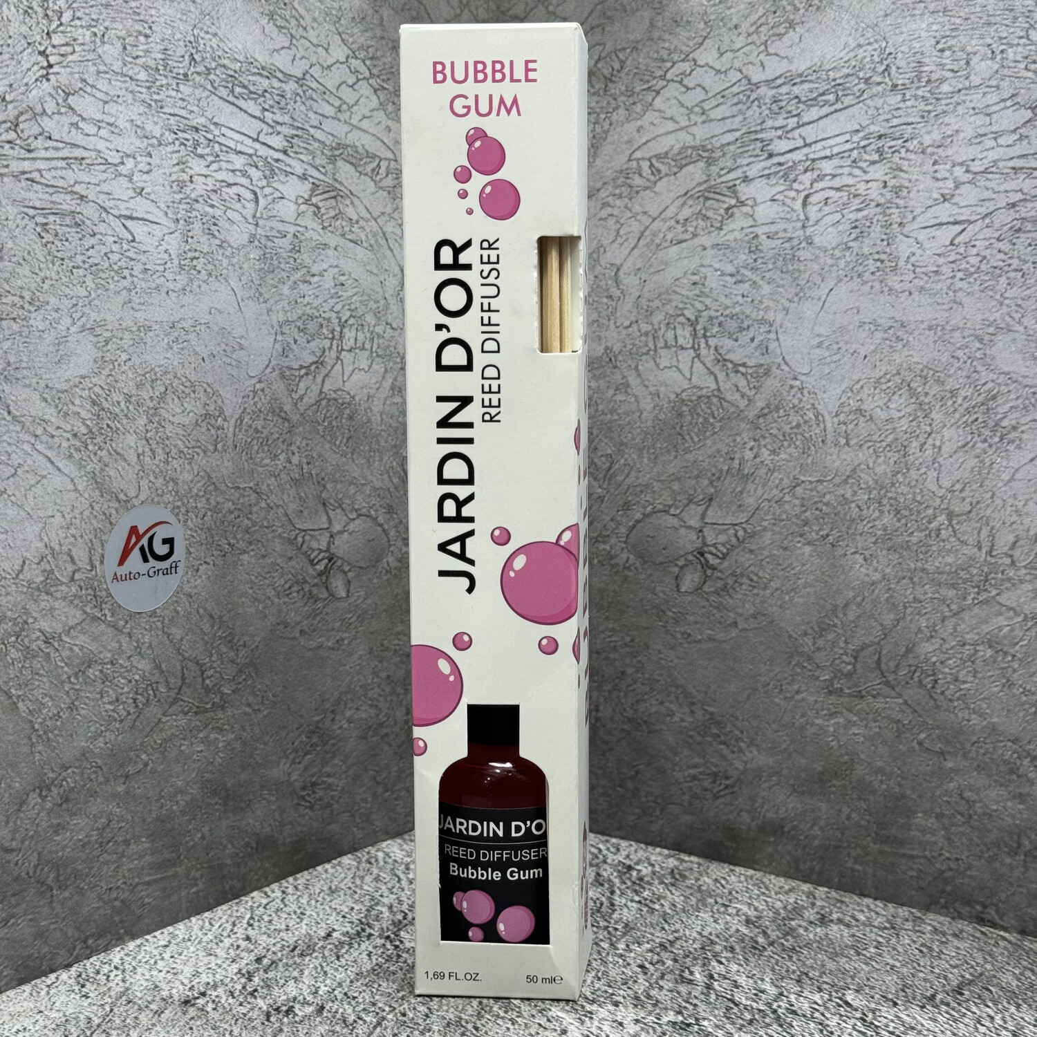 JARDIN D'OR REED DIFFUSER 50 ML BUBBLE GUM