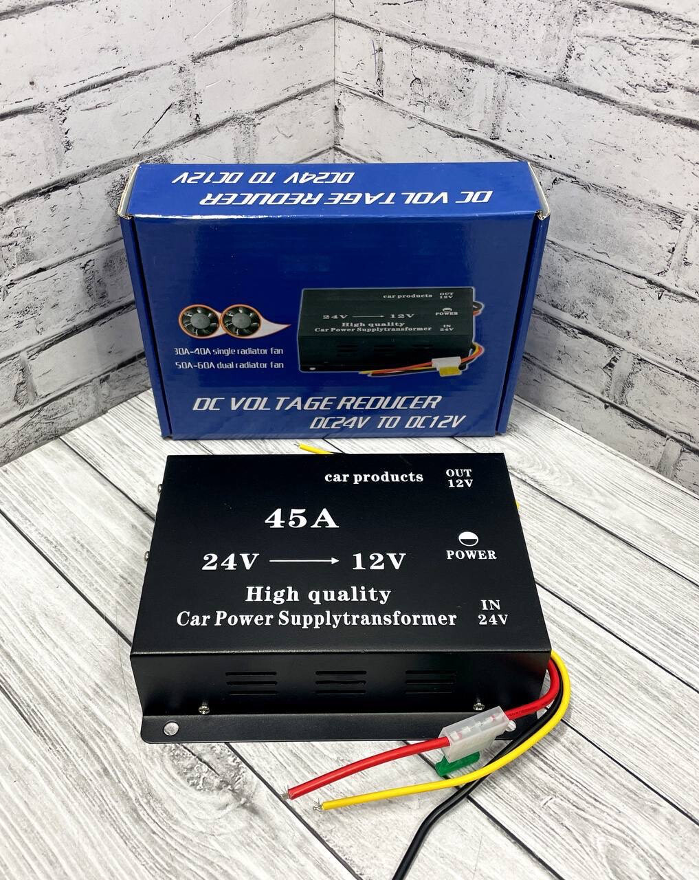 Инвектор 24\12 ПРЕОБРАЗОВАТЕЛЬ DC12V 45A
