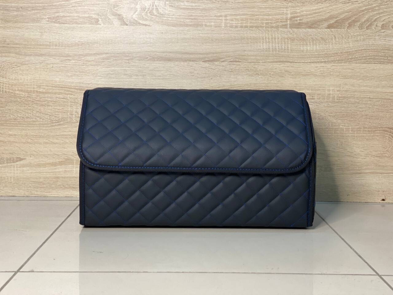 Саквояж  Черно-Синий 50*30*30