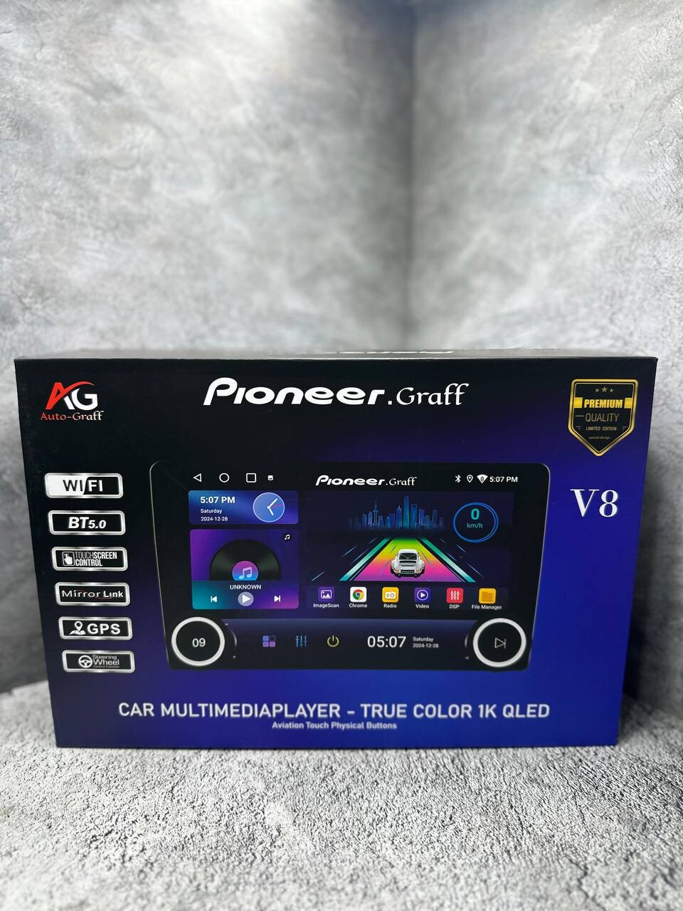 Автомагнитола PIONEER-GRAFF V8 9