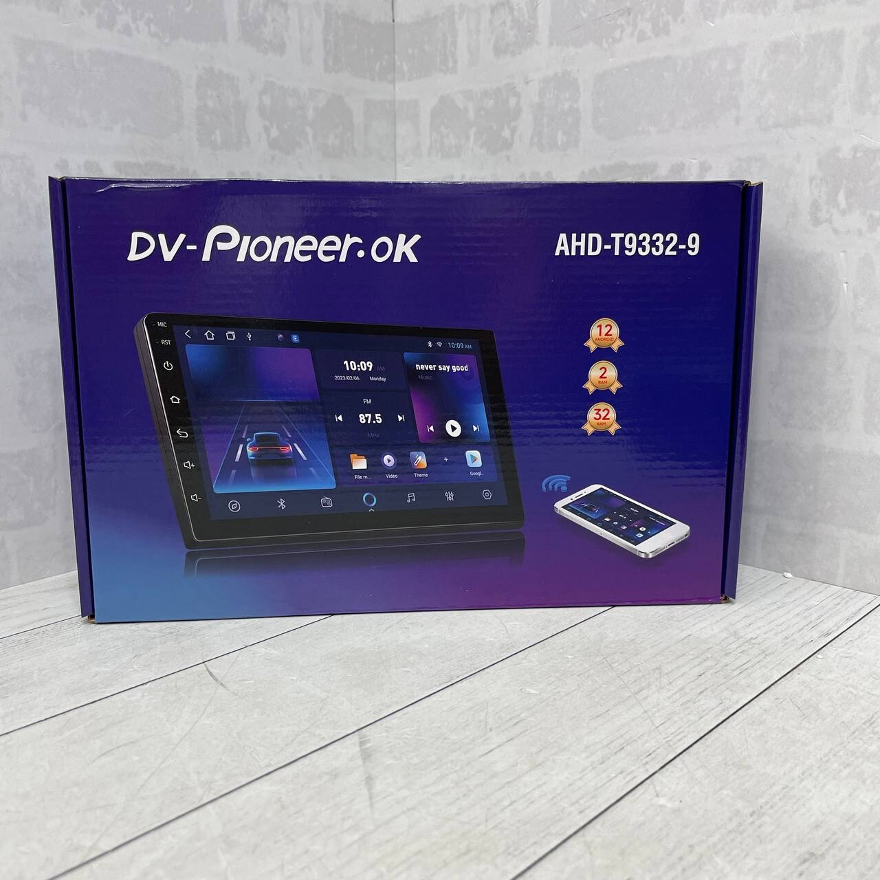 Магнитола 2din DV-Pioner.ok AHD-T9332 9inch