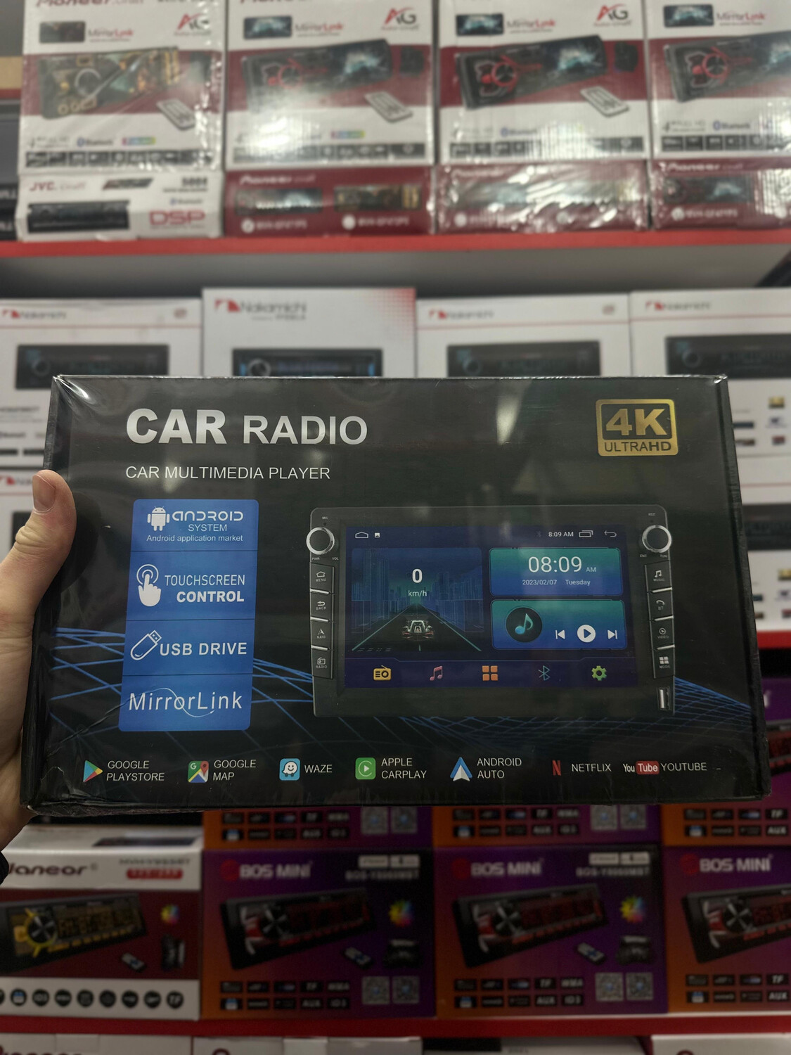 9002 9/4+64 carplay 8163