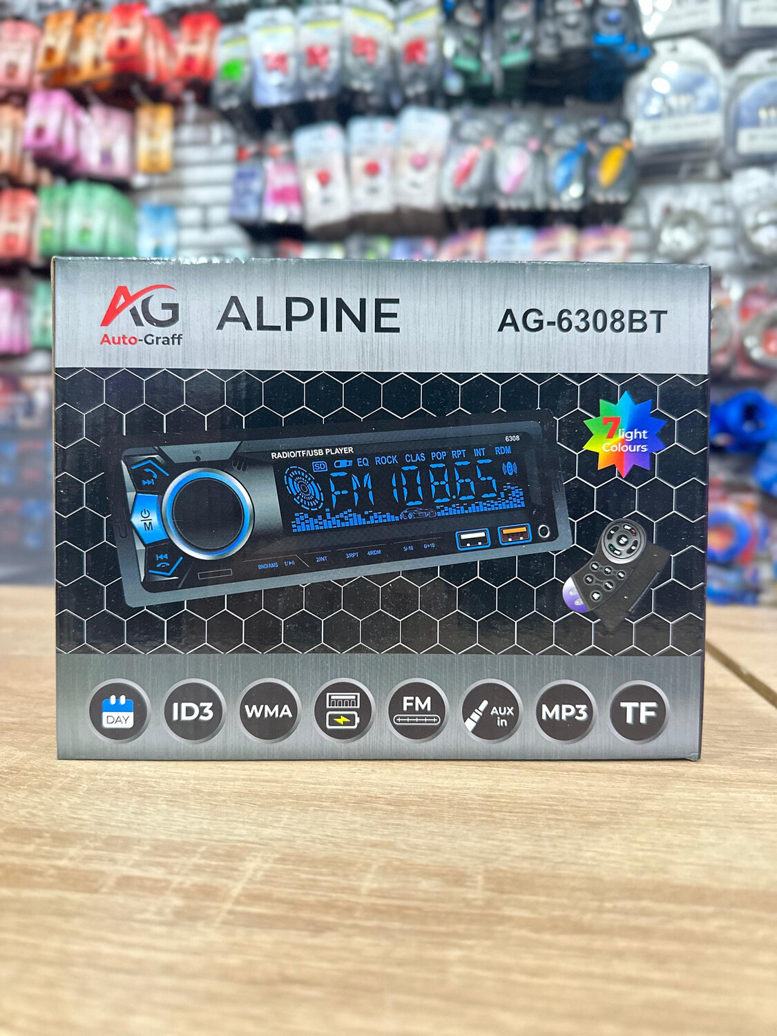 автомагнитола 1din Alpine 6308