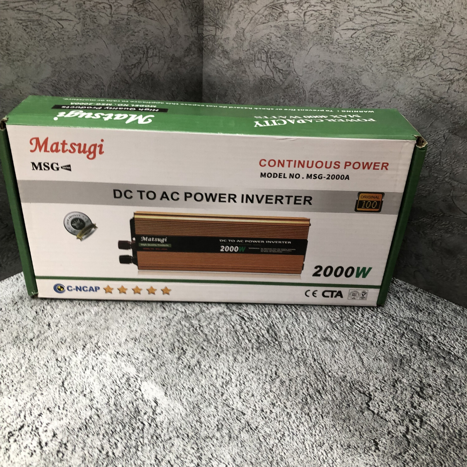 Инвектор 12/24 POWER INVERTER 2000W MITSUGI