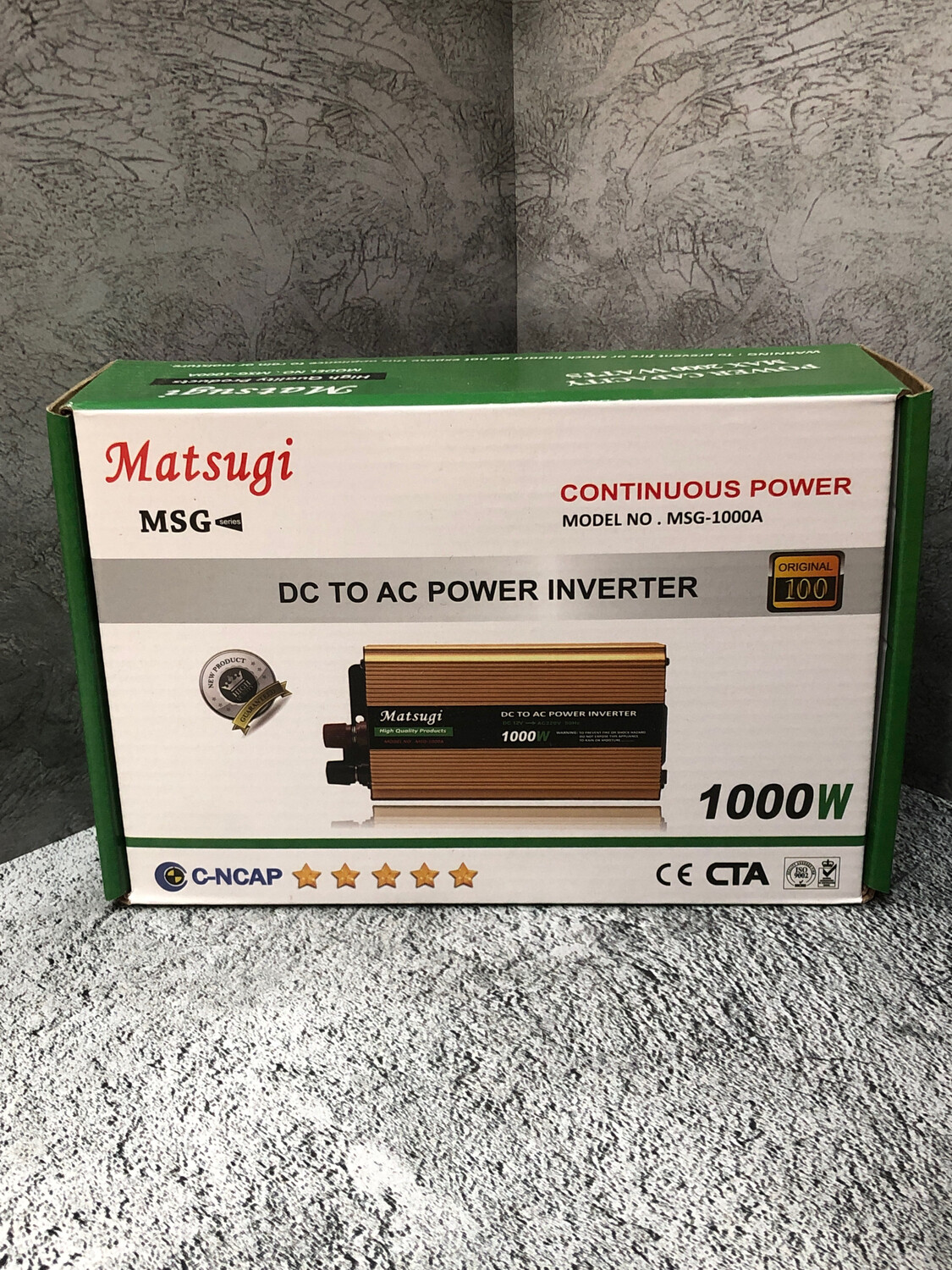Инвектор 12/24 POWER INVERTER 1000W MITSUGI