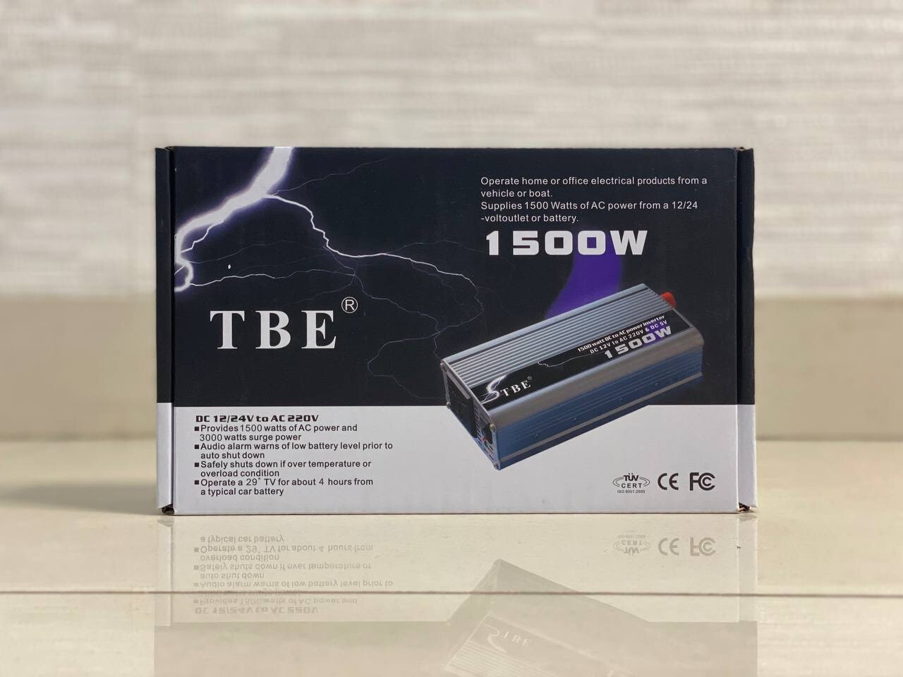 Инвектор 12/24 DC TO AC POWER INVERTER 1500W