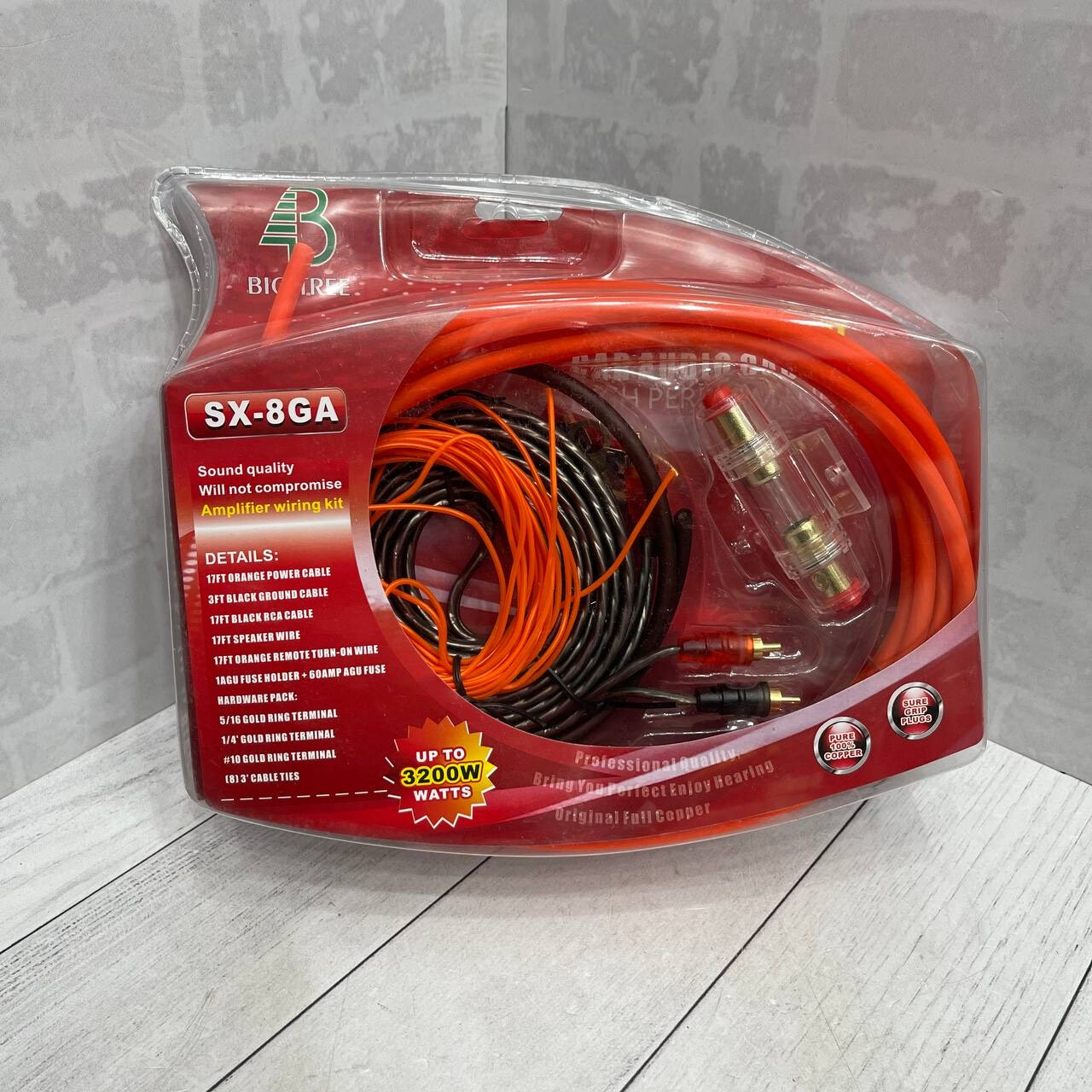 Провода для саба SX 8GA