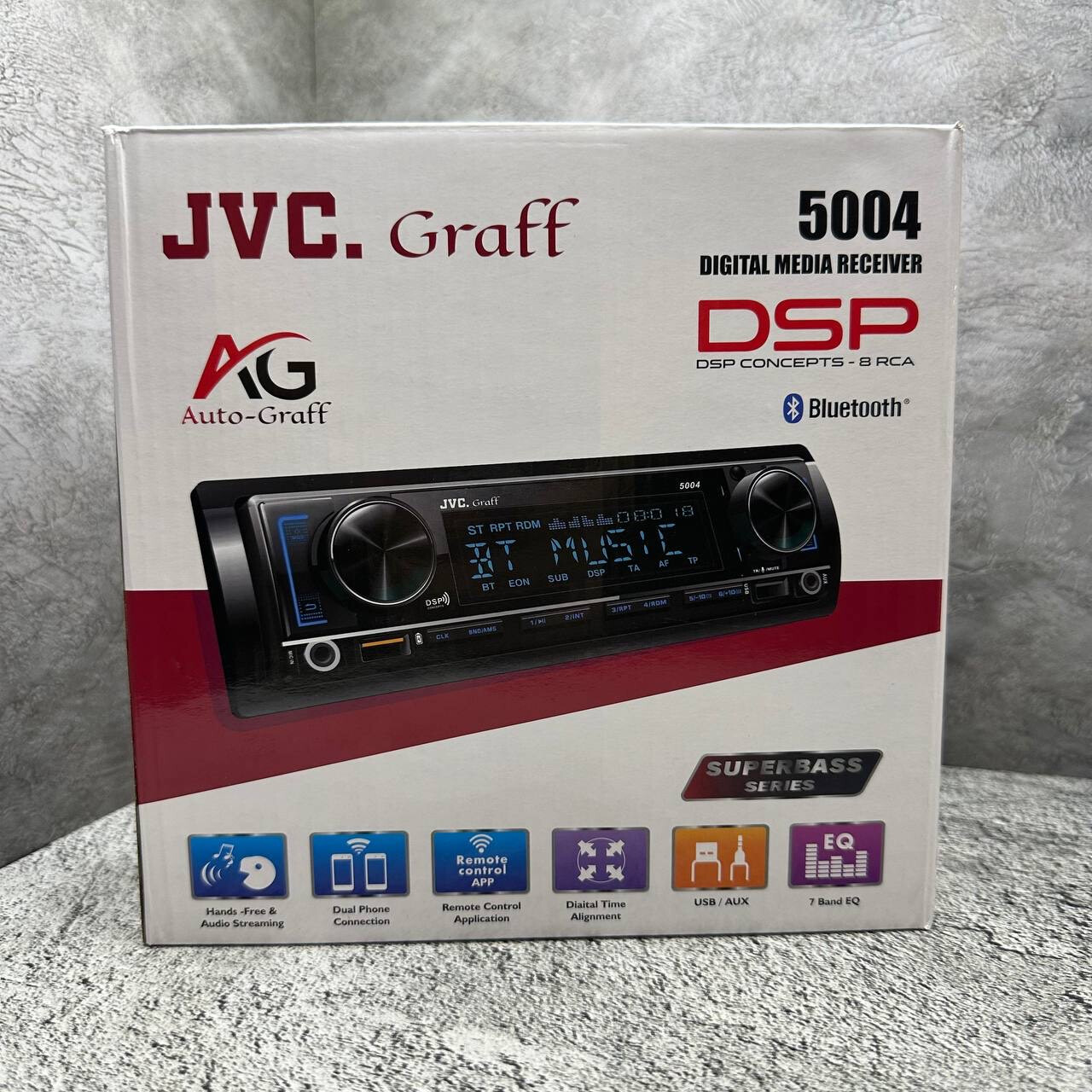 JVC.GRAFF 5004 DSP 1din