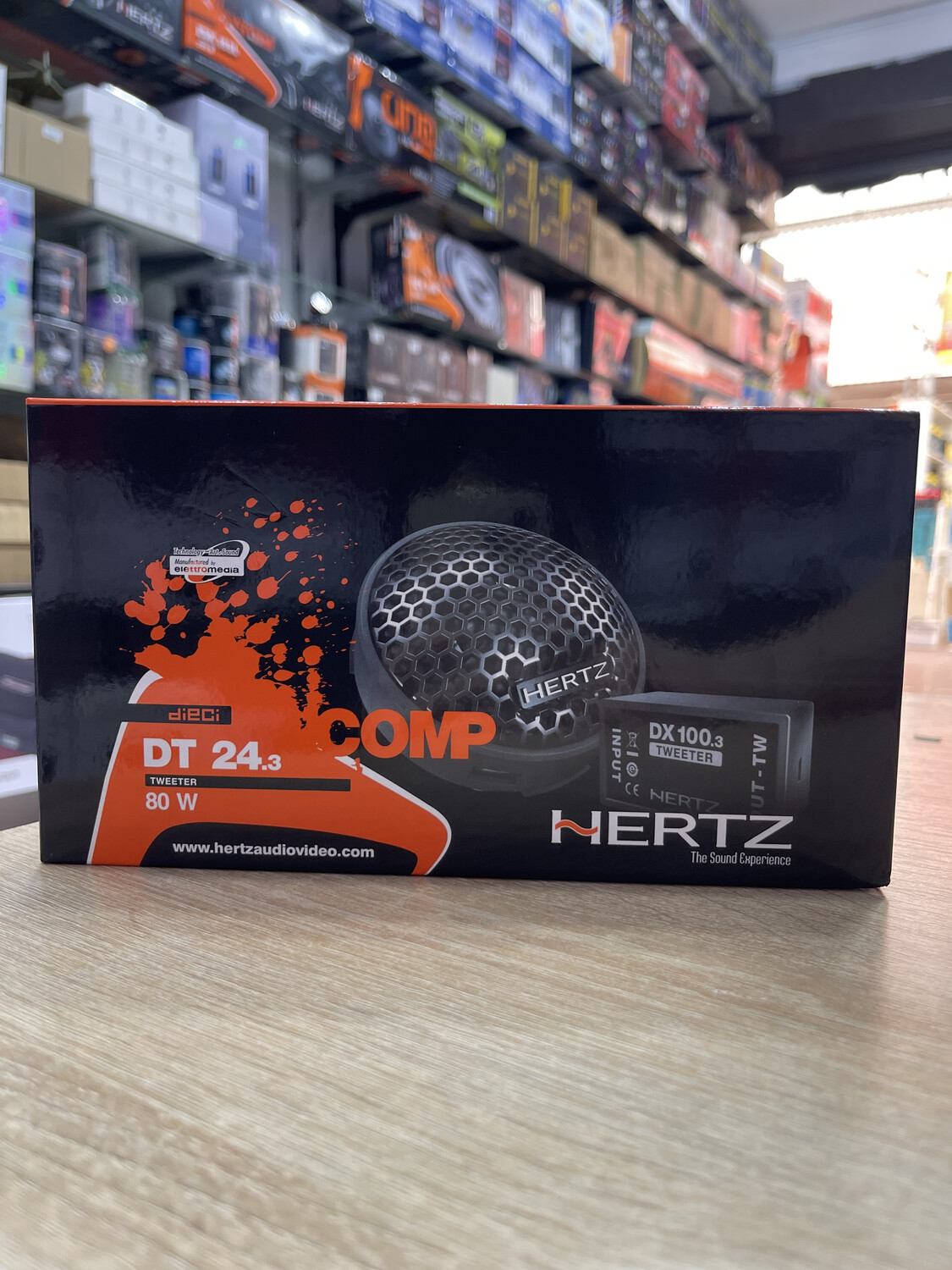 пищалки с кросс HERTZ DT24.3