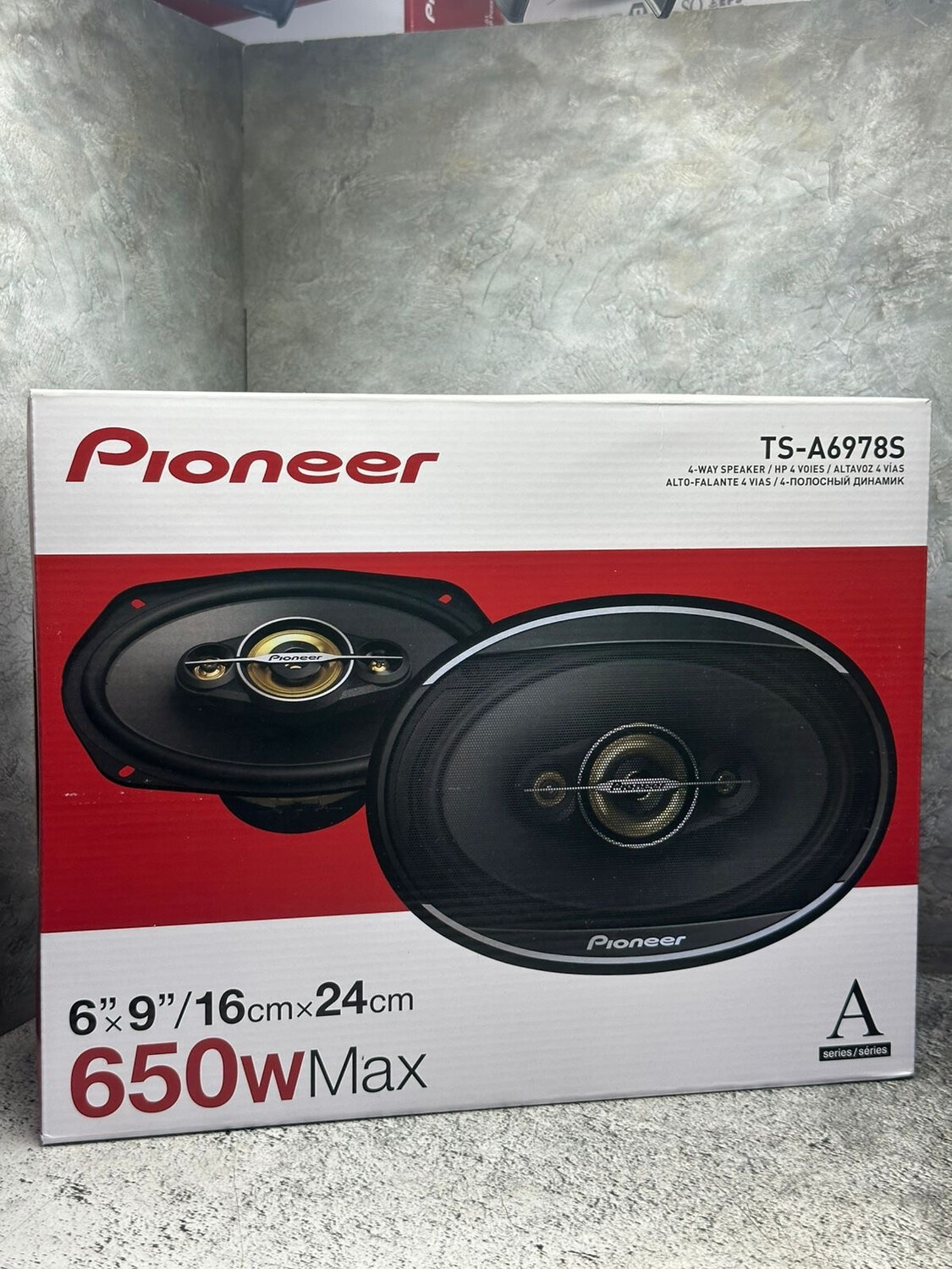 колонки PIONEER TS-A6978S оригинальные 650W Max