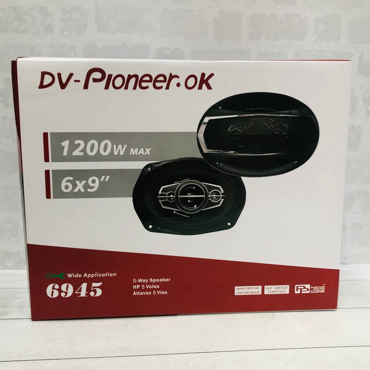Овальные колонки DV-Pioneer.ok 6945