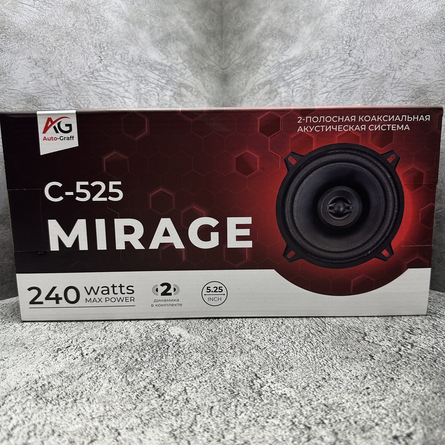 MIRAGE C-525 240watts max