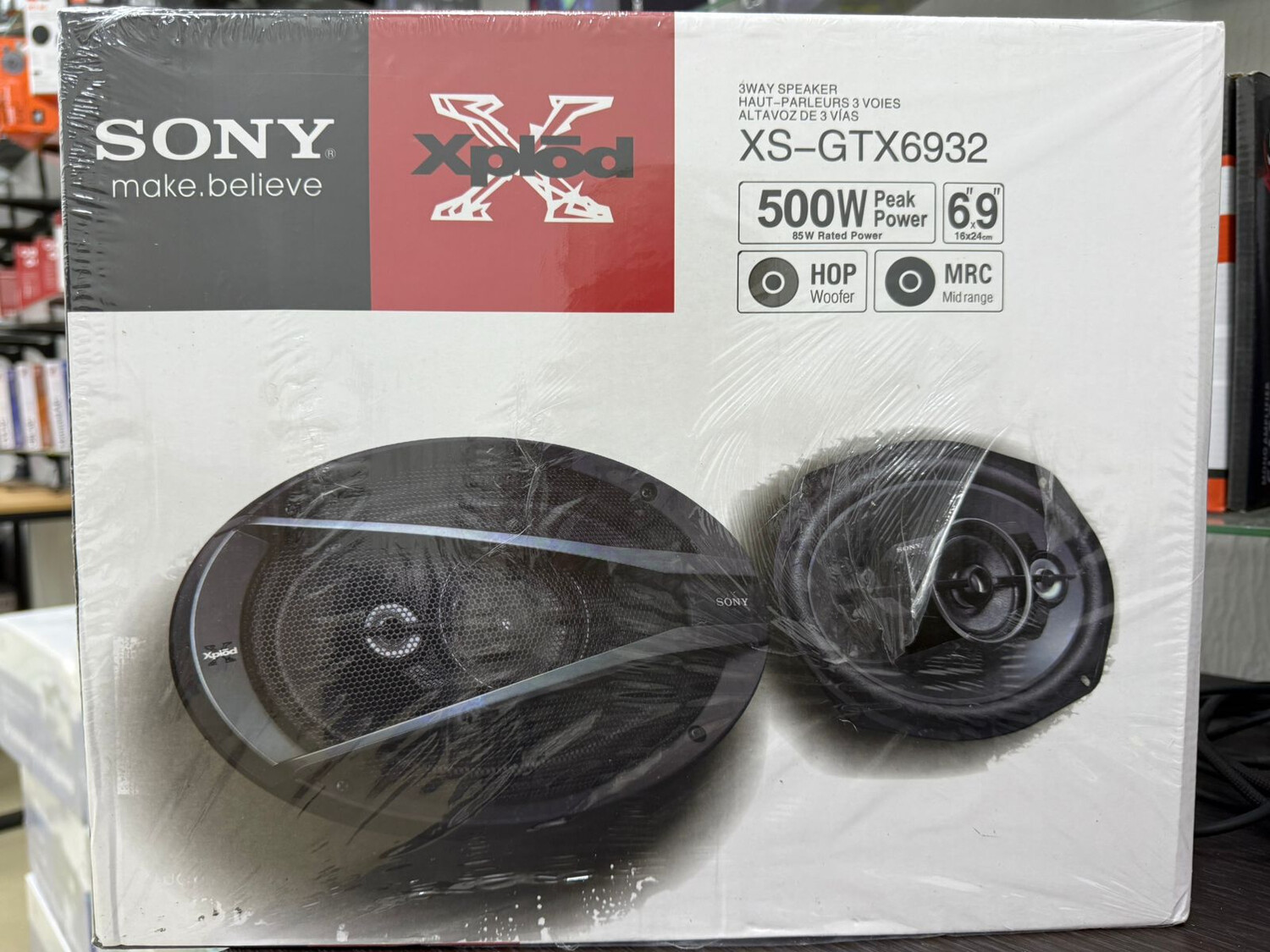 Колонки овальные SONY Xplod XS-GTX6932 (2 шт в комплекте) 500w
