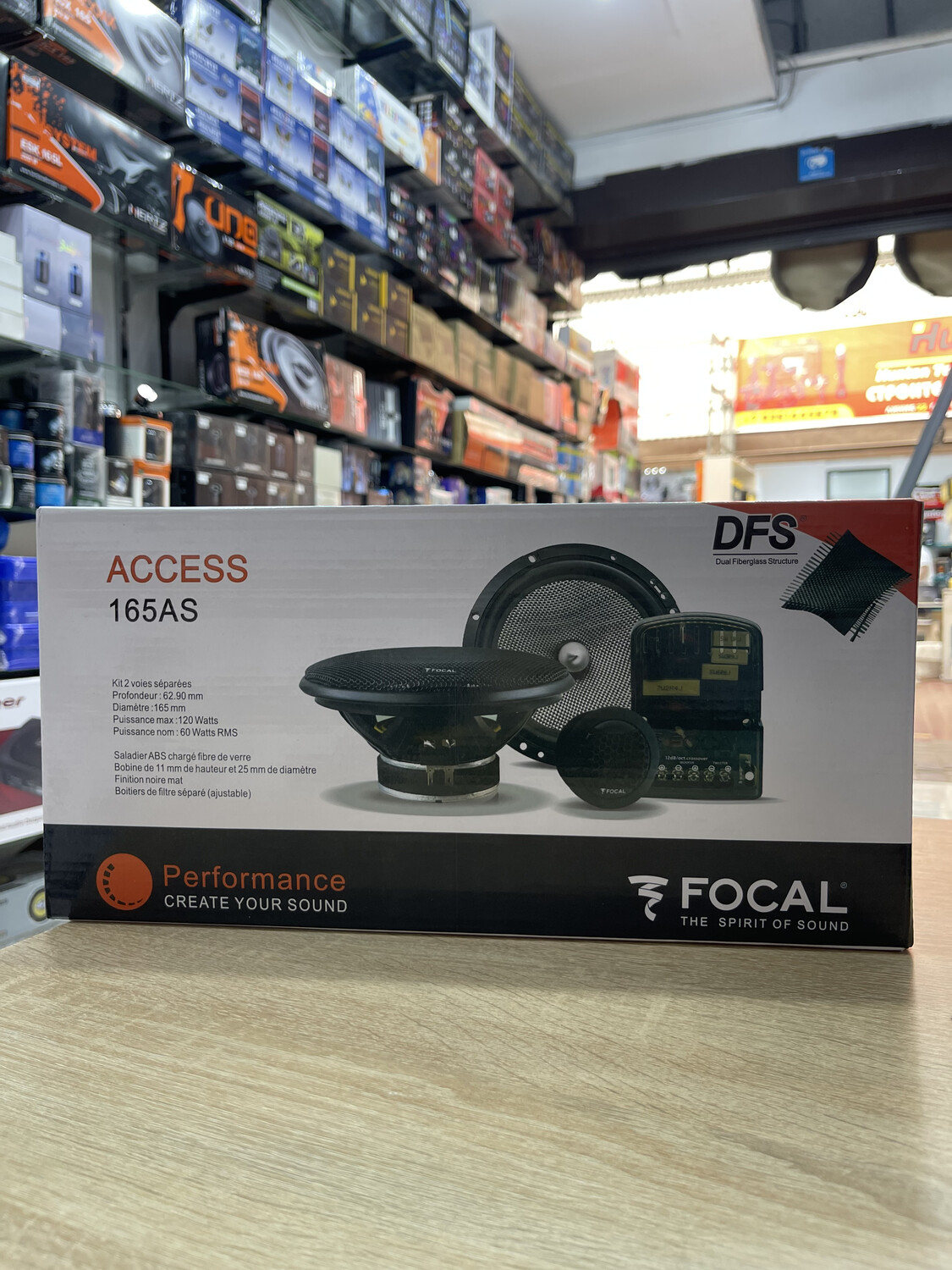 колонки с пищ кроссовер FOCAL 165AS 16CM