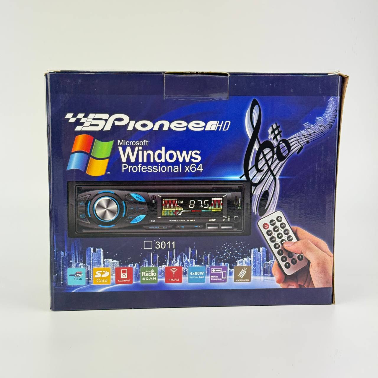 автомагнитола 1din Spioneer 3011