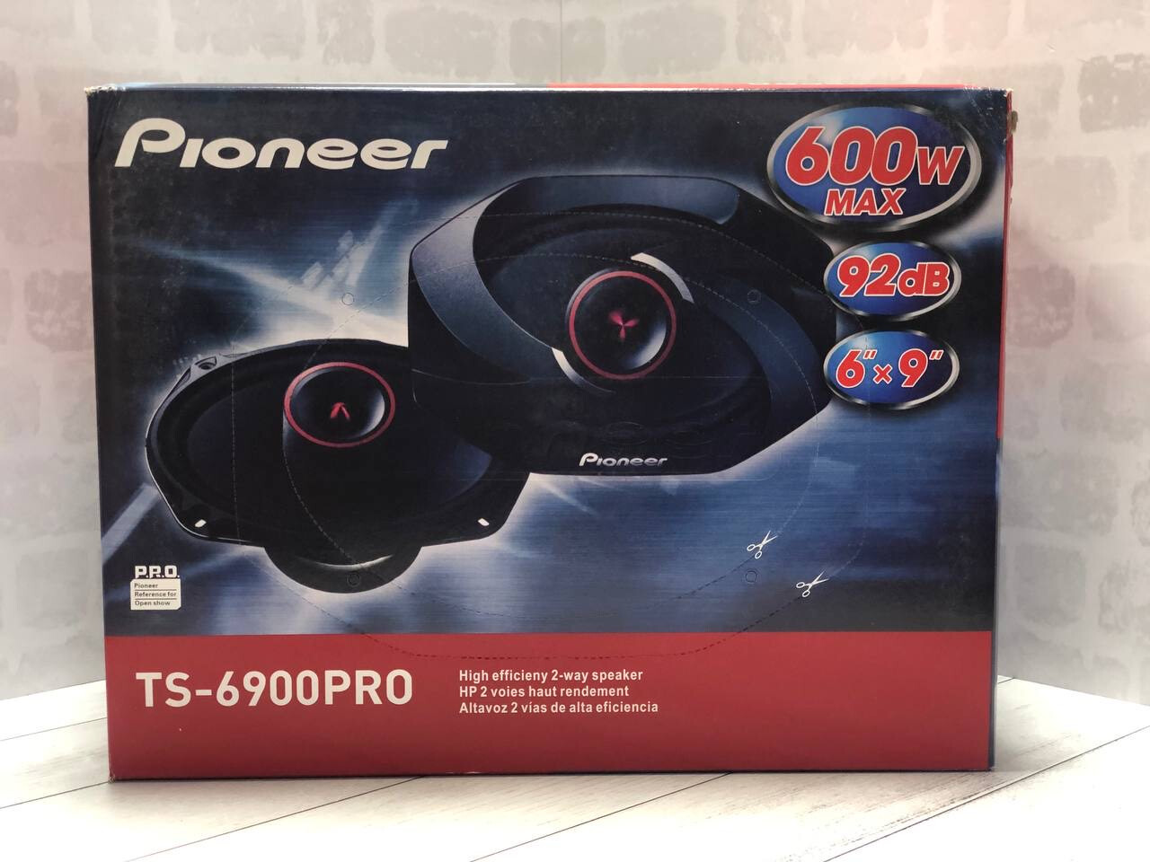 Овальные колонки Pioneer TS-6900PRO