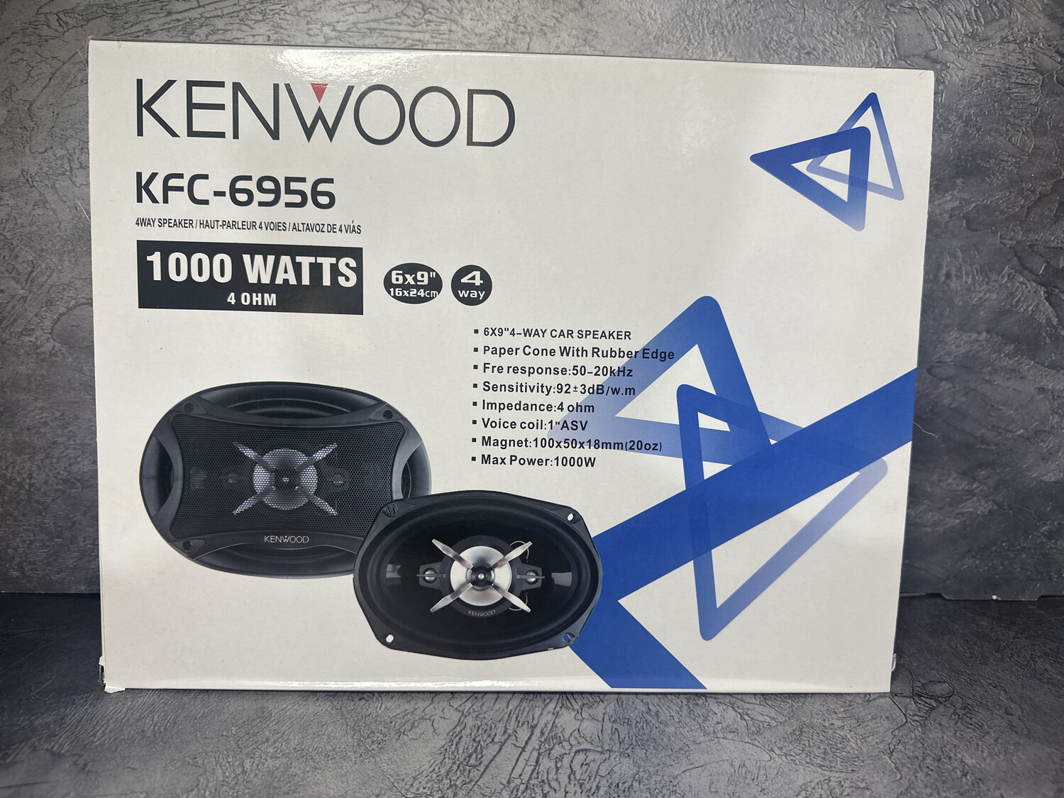 Овальные колонки KENWOOD KFC-6956