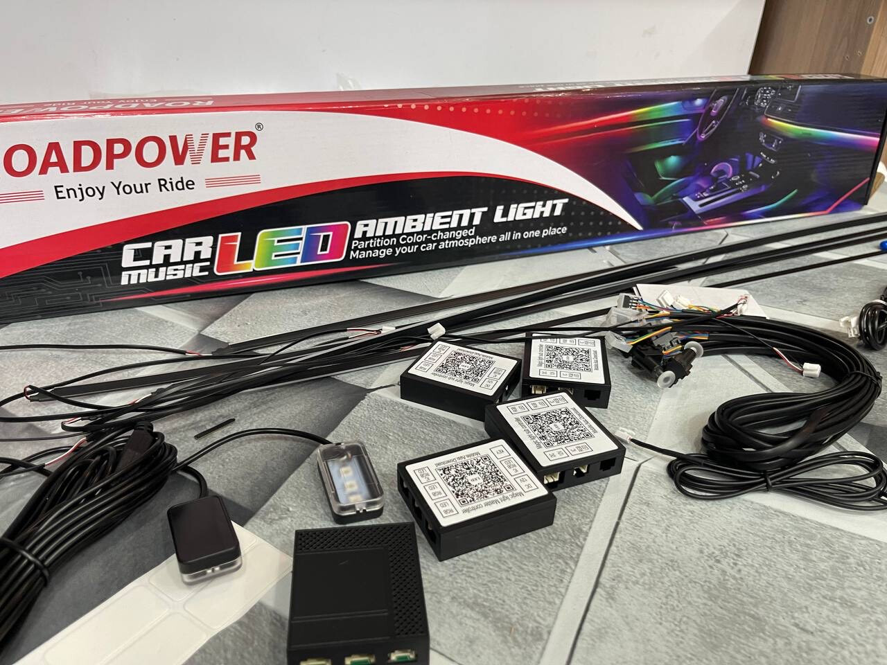 Подсветка LED RGB 18PC