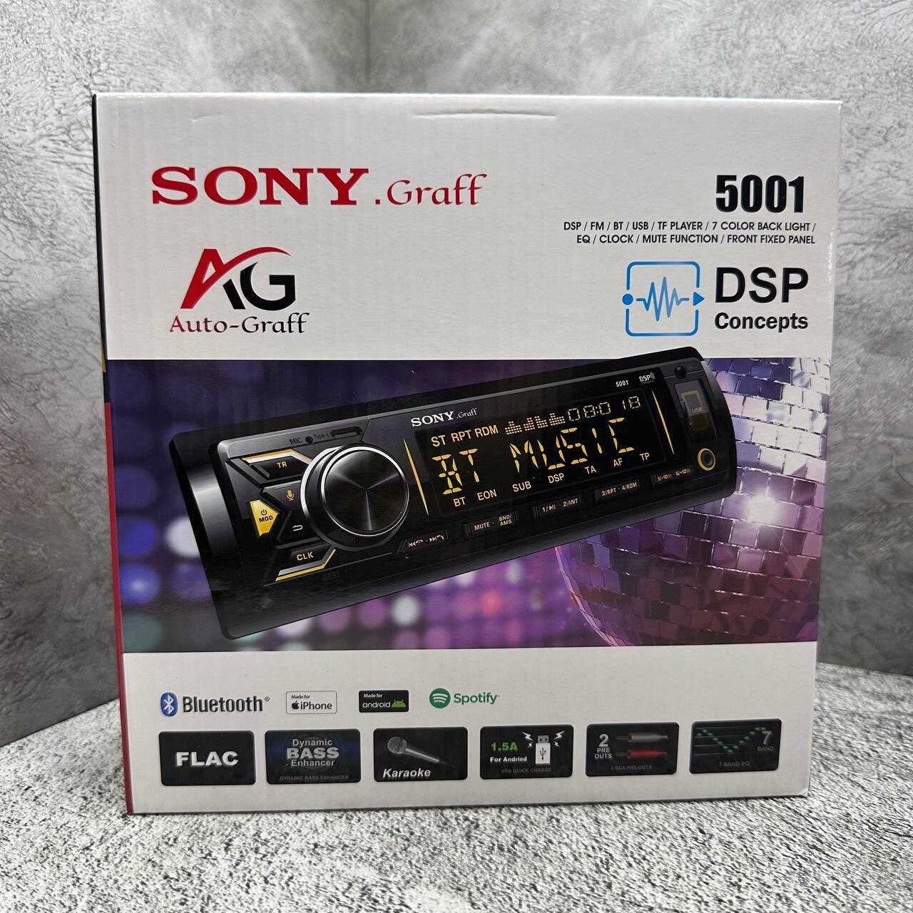 SONY.GRAFF 5001 DSP 1din