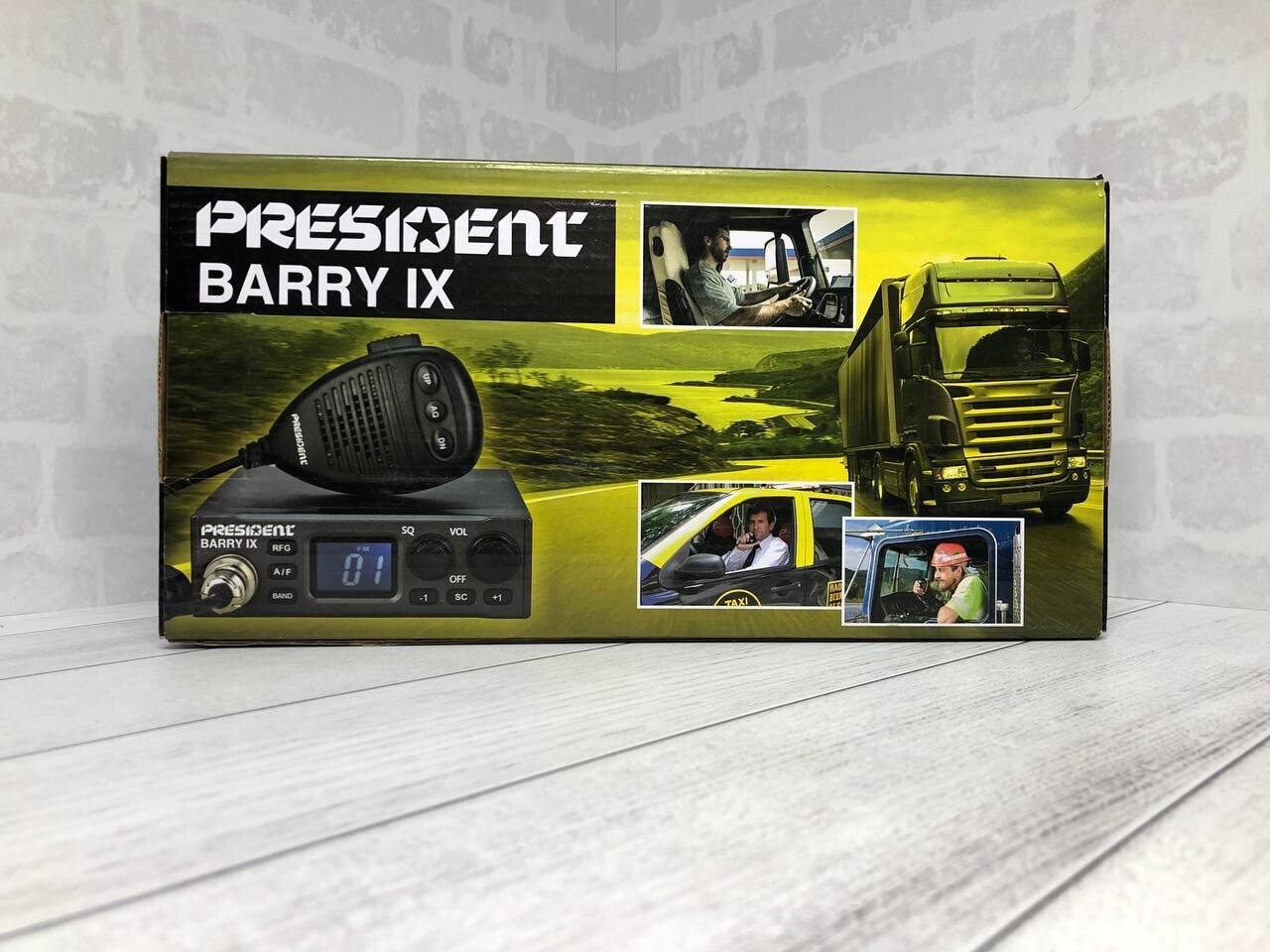 Авторация PRESIDENT BARRY