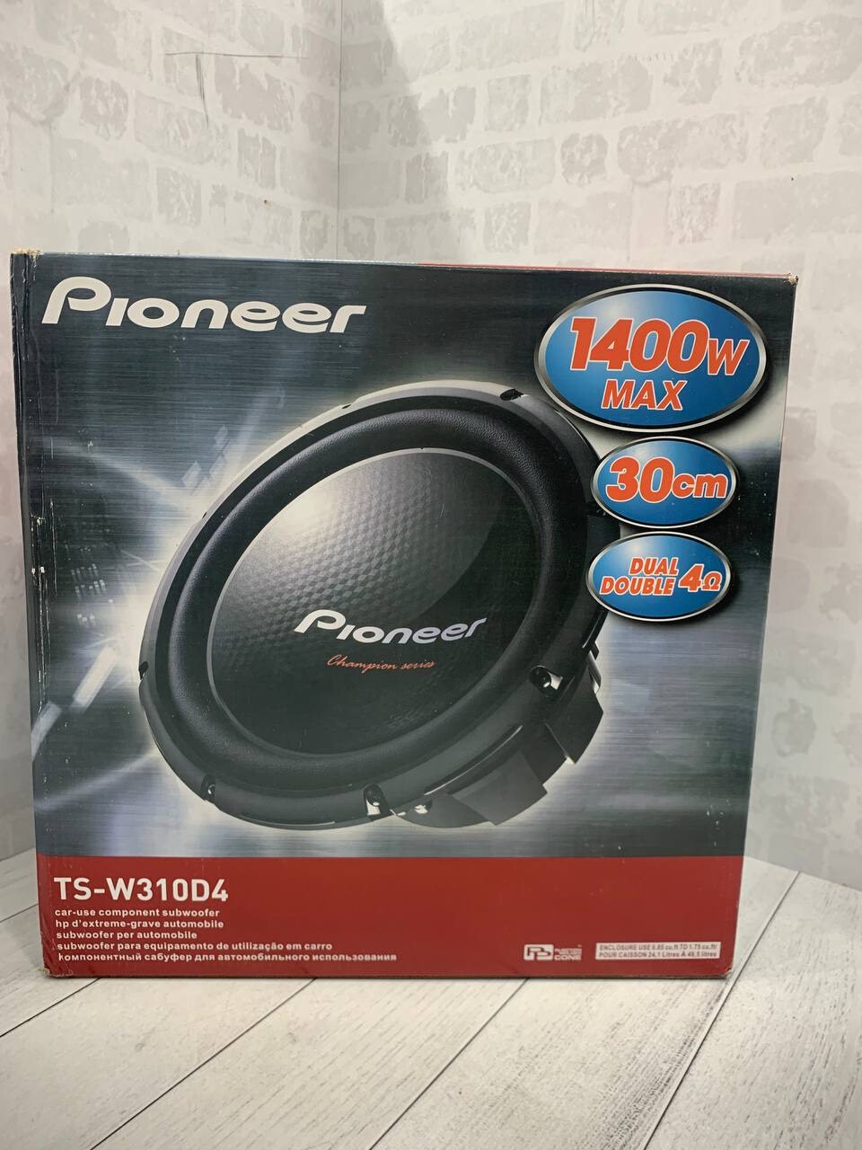 Pioneer TS-W310D4