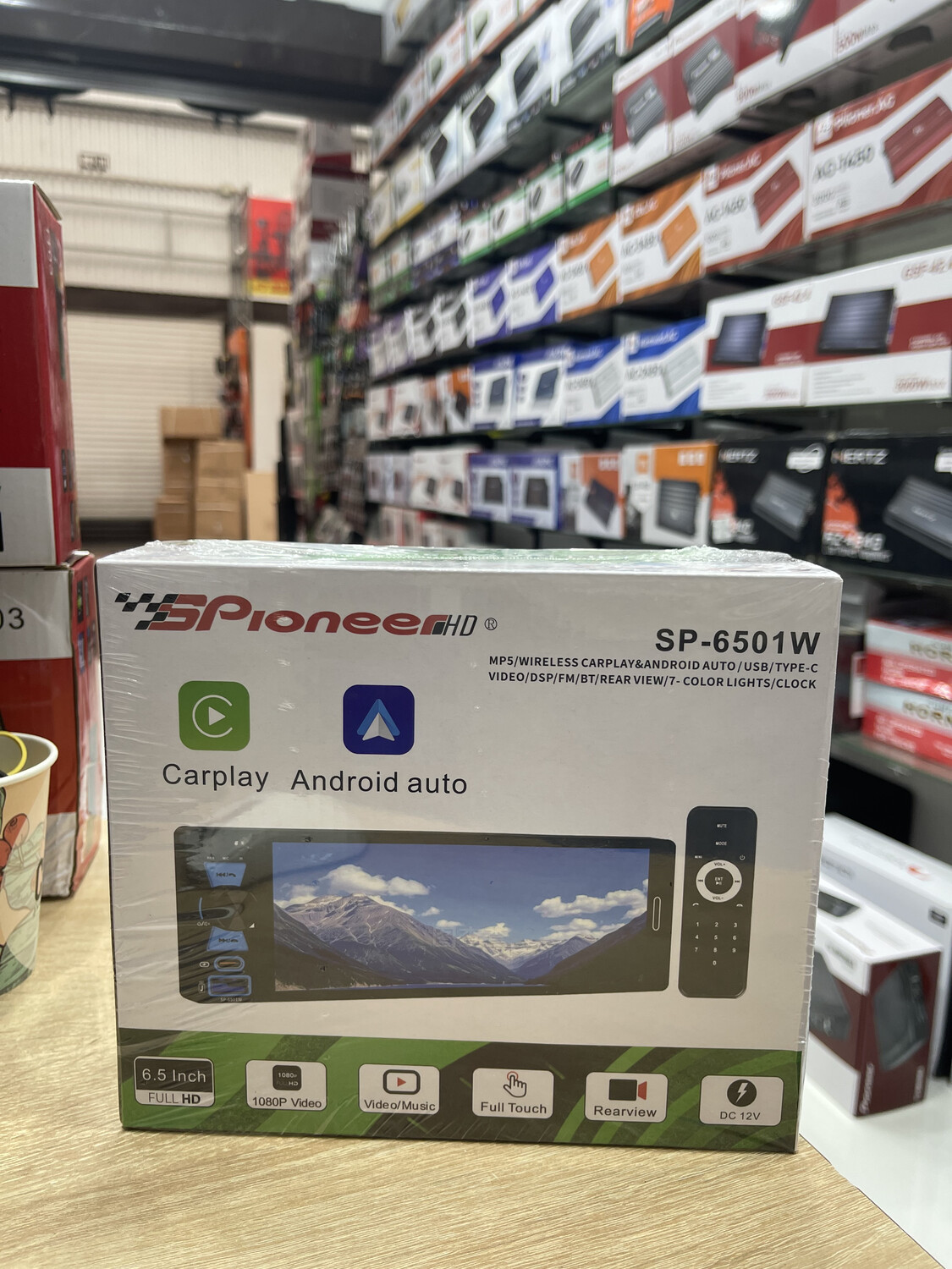 АВТОМАГНИТОЛА PIONEER sp-6501W карплей