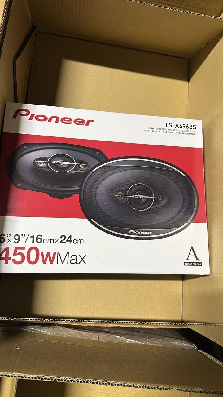 колонки PIONEER TS-A6968S оригинальные 700W Max