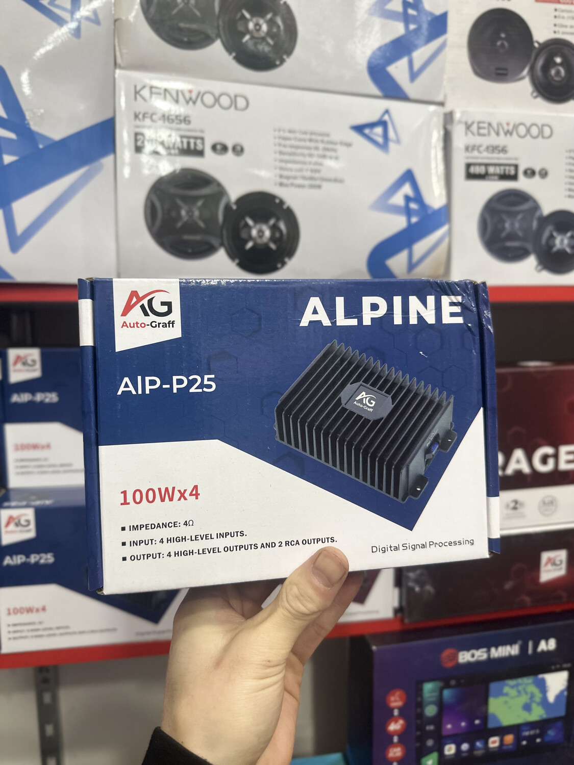 ALPINE AIP-P25 100Wx4