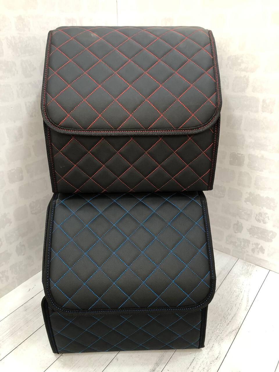 Саквояж Чёрно-красный 35*30*30
