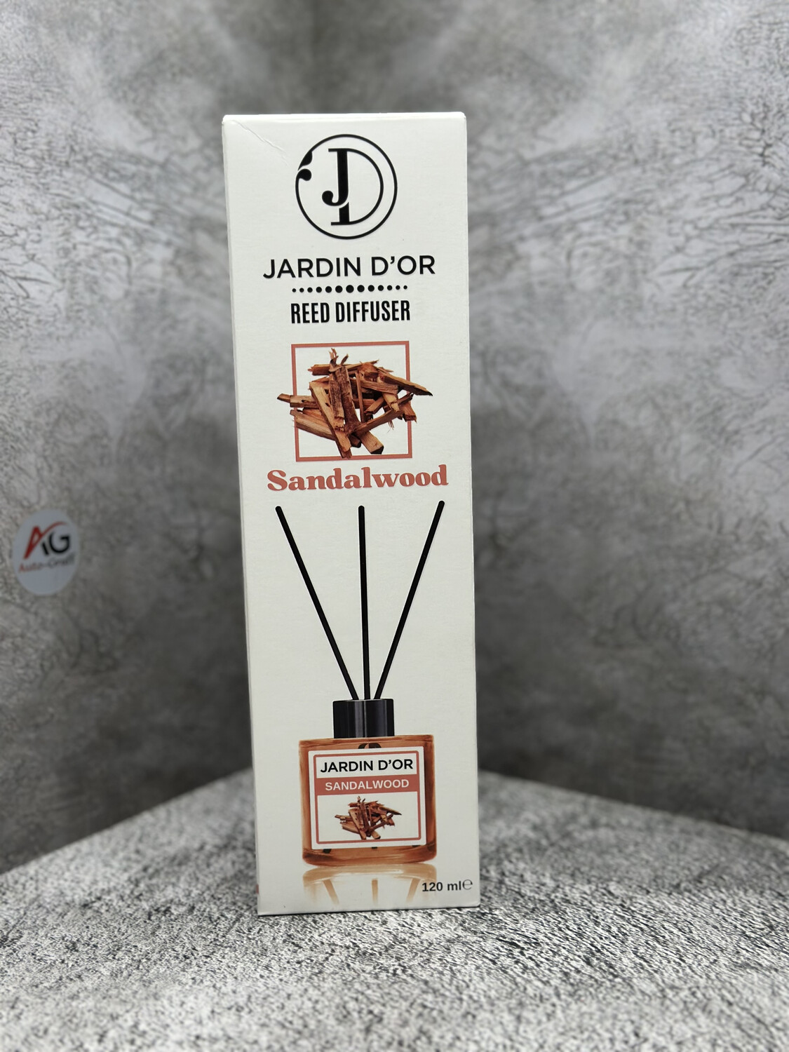 JARDIN D'OR REED DIFFUSER 120 ML SANDALWOOD