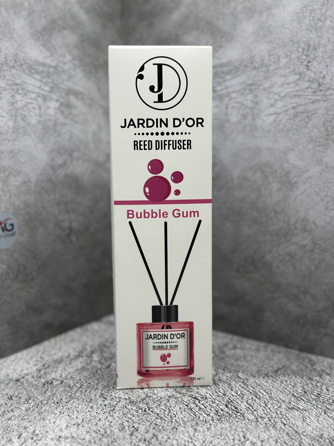 JARDIN D'OR REED DIFFUSER 120 ML BUBBLE GUM