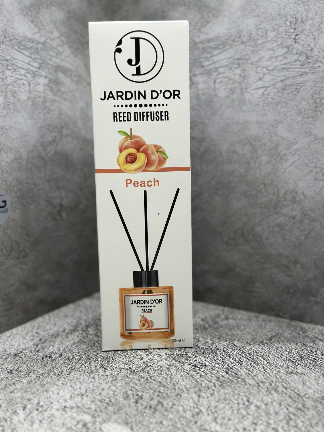 JARDIN D'OR REED DIFFUSER 120 ML PEACH