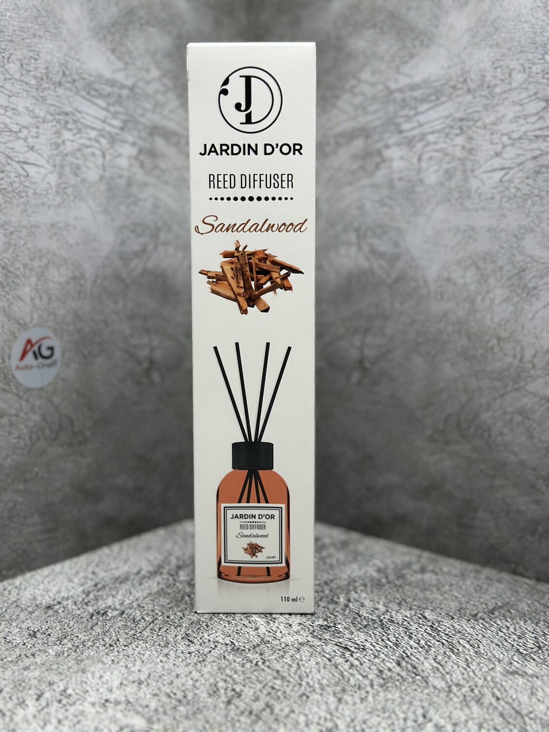 JARDIN D'OR REED DIFFUSER 110 ML SANDALWOOD