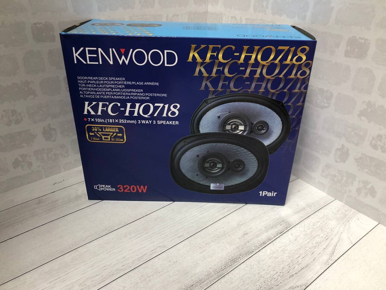 Овальные колонки KENWOOD KFC-HQ718